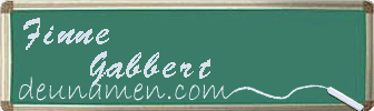 Finne Gabbert Visitenkarte